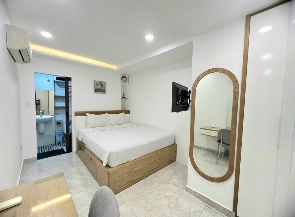 Căn hộ cho thuê đường Cao Thắng, quận 3, 1 phòng ngủ - An ninh và tiện nghi đầy đủ!