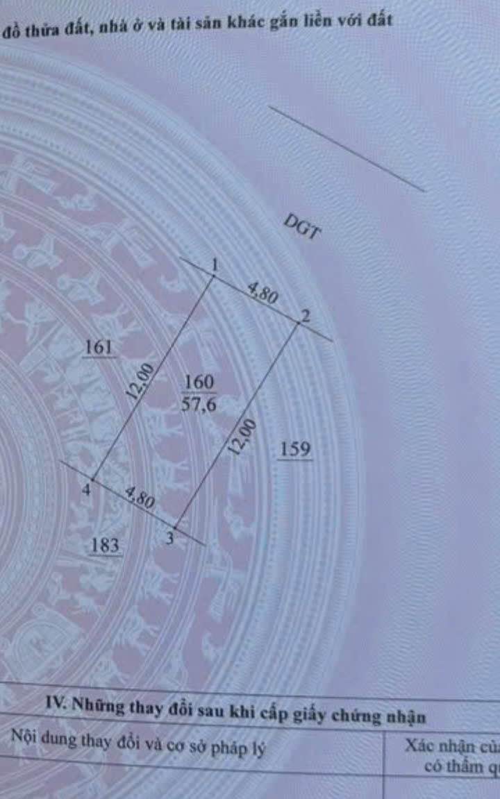 Đất dịch vụ Tân Tây Đô Đan Phượng 57.6m² - Cơ hội đầu tư sinh lời cao!