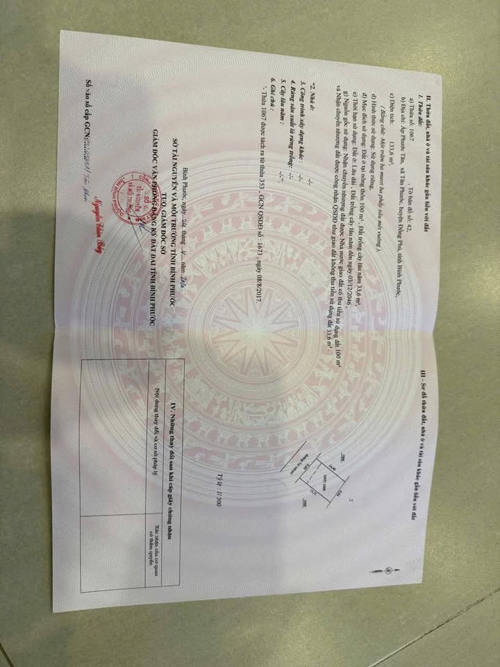 Đất nền Tân Phước 135m² giá 400 triệu - Gần cao tốc thuận lợi!