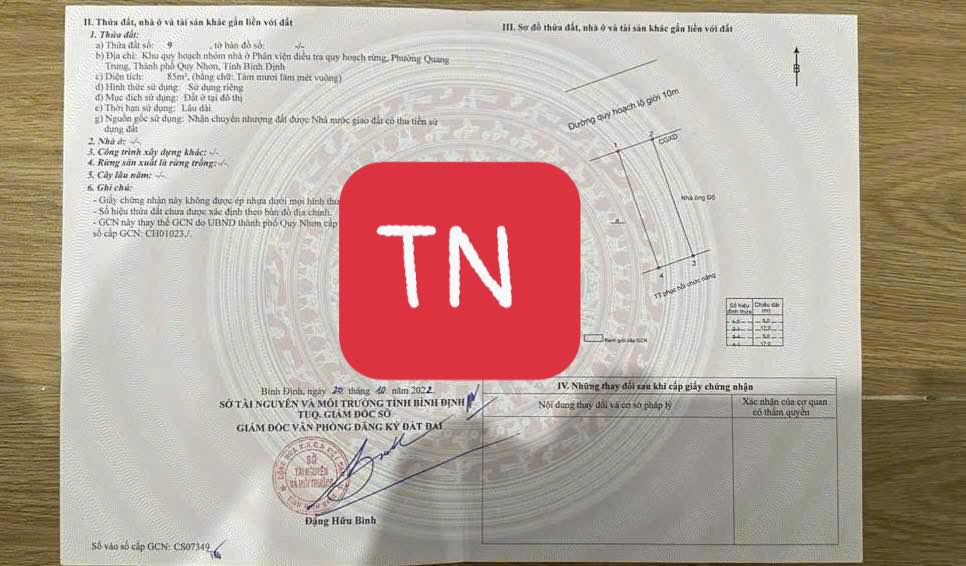 Nhà cấp 4 mặt tiền đường Thanh Niên Nối Dài, Quy Nhơn 85m² giá 6.5 tỷ - Đầu tư sinh lời!