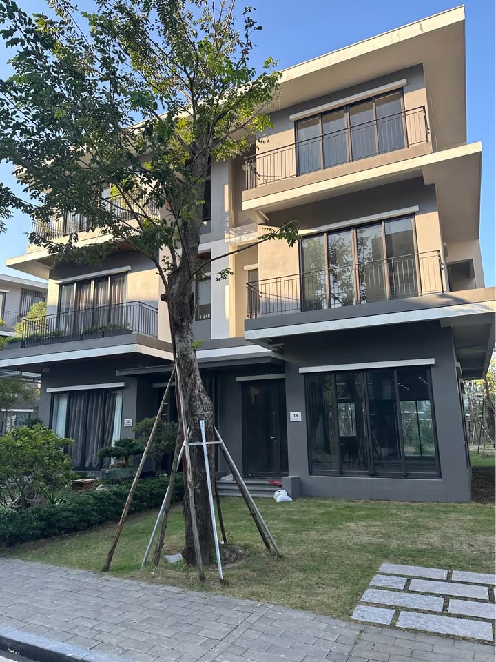 Biệt thự song lập Eco Central Park Vinh 162m² giá 9 tỷ - Vị trí đắc địa bên hồ Thiên Nga!