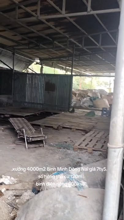 Nhà xưởng ấp Tân Bắc, xã Bình Minh 4000m² giá 7.5 tỷ - Phù hợp sản xuất mọi ngành nghề!