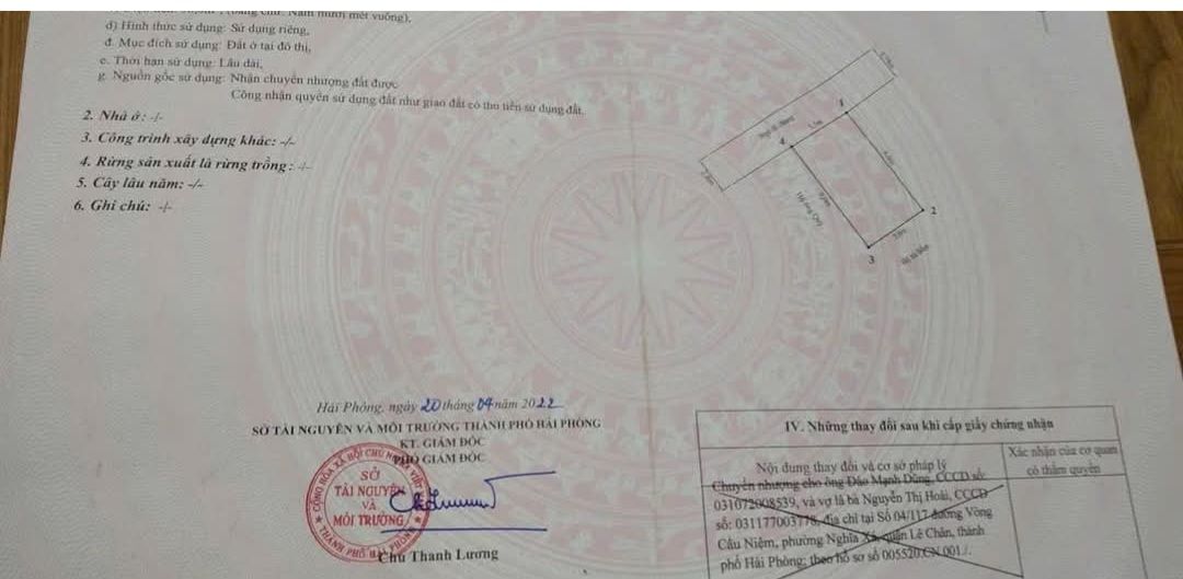 Đất nền Tràng Cát 50m² giá 1.4 tỷ - Đầu tư sinh lời ngay!