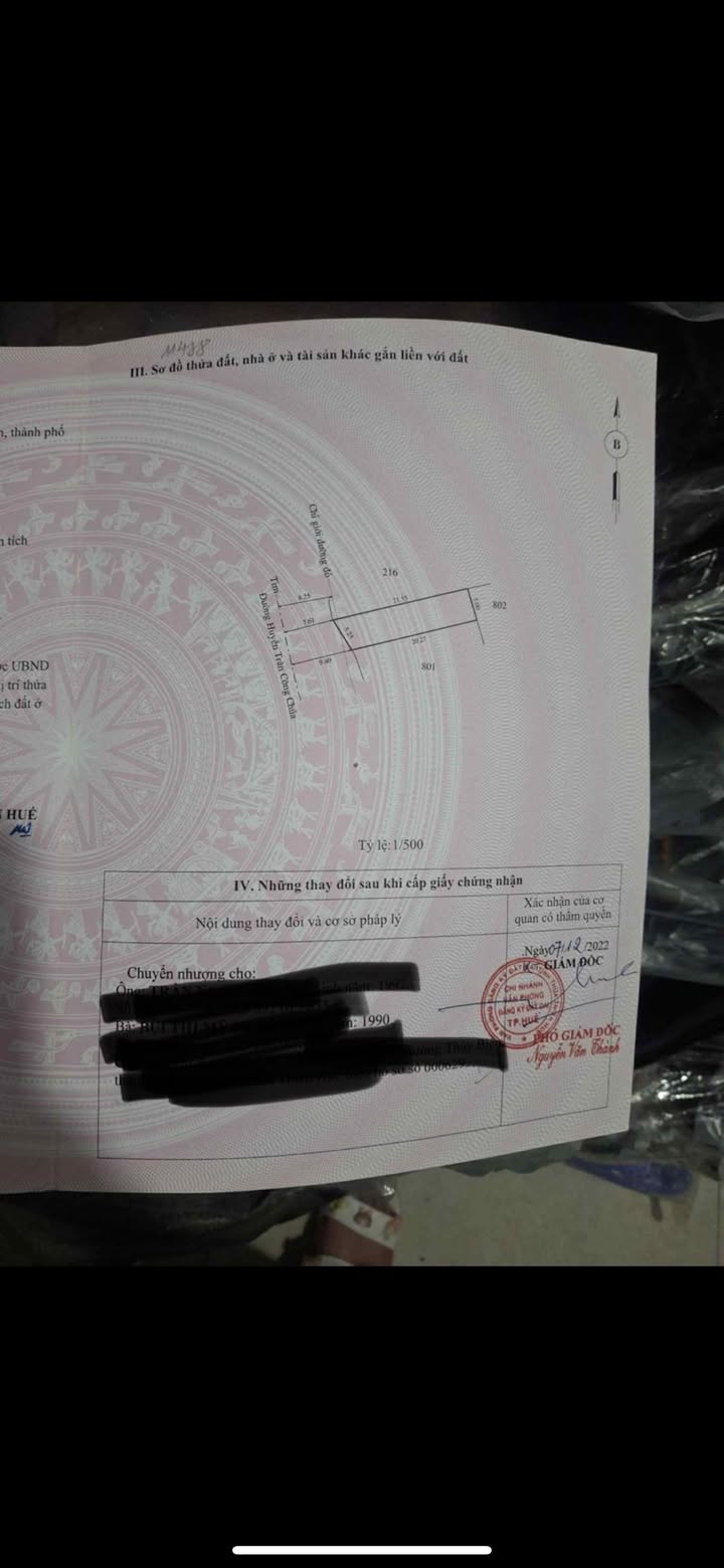 Bán đất mặt tiền Huyền Trân Công Chúa, Thủy Xuân 104m² giá 2.9 tỷ - Cơ hội đầu tư hấp dẫn!