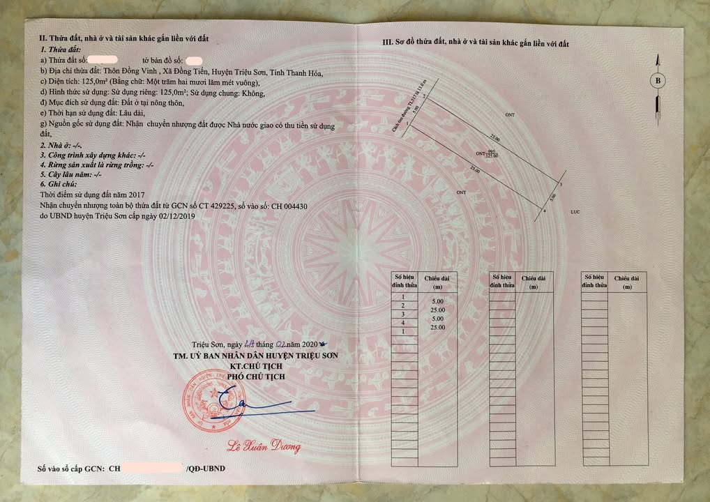 Đất nền mặt tiền TL517, Đồng Tiến, 125m² giá 2.2 tỷ - Pháp lý rõ ràng, không lỗi phong thủy!