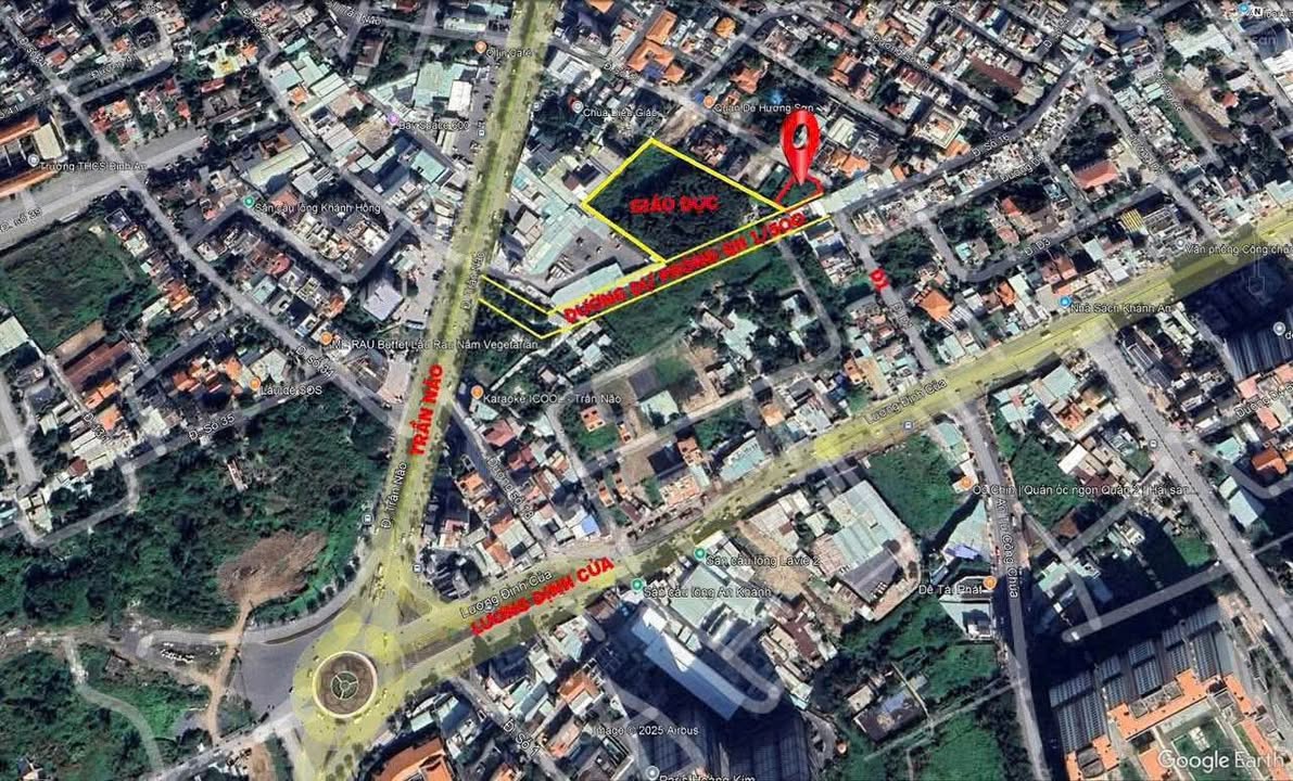 Đất 3 mặt tiền An Khánh, Thủ Đức 375m² giá 67.5 tỷ - Đầu tư sinh lời cao!