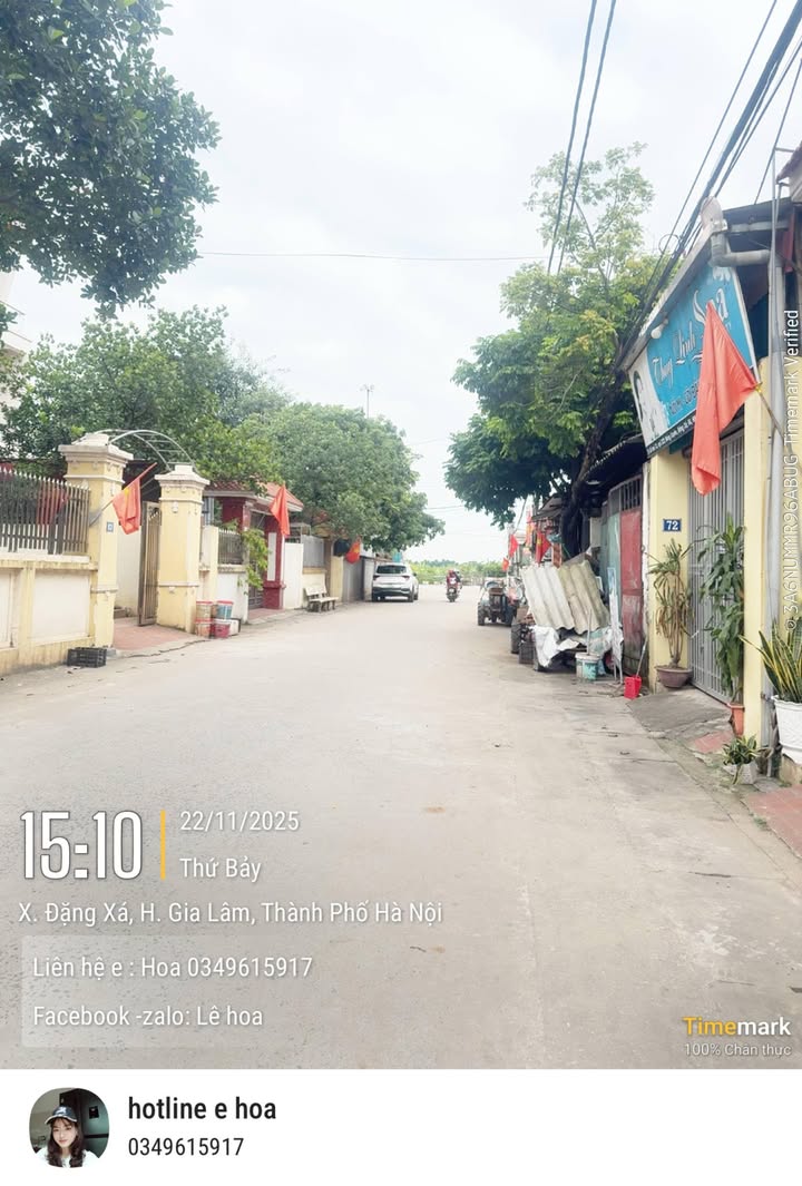 Đất Đặng Xá, Gia Lâm 65m² giá 4 tỷ - Ô tô vào tận nhà, tiềm năng sinh lời!