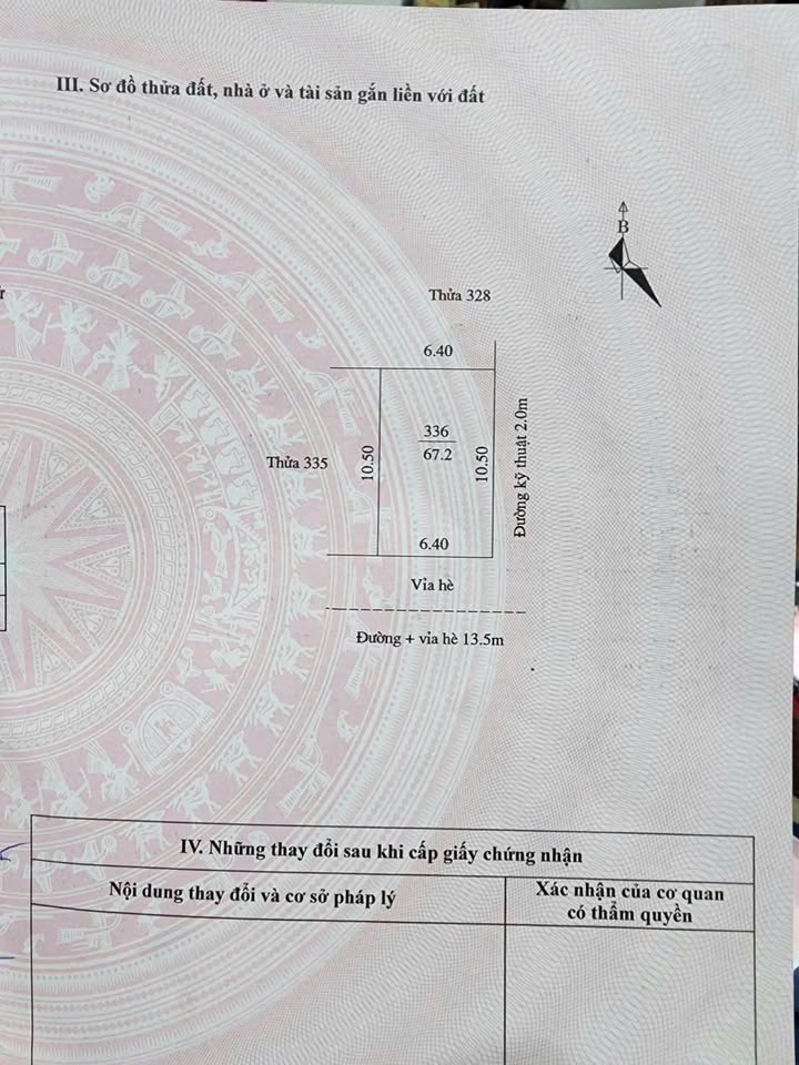 Đất nền Khu Đô Thị For Tứ Minh Cũ 67.2m² giá 2 tỷ - Vị trí đẹp, hướng Nam!
