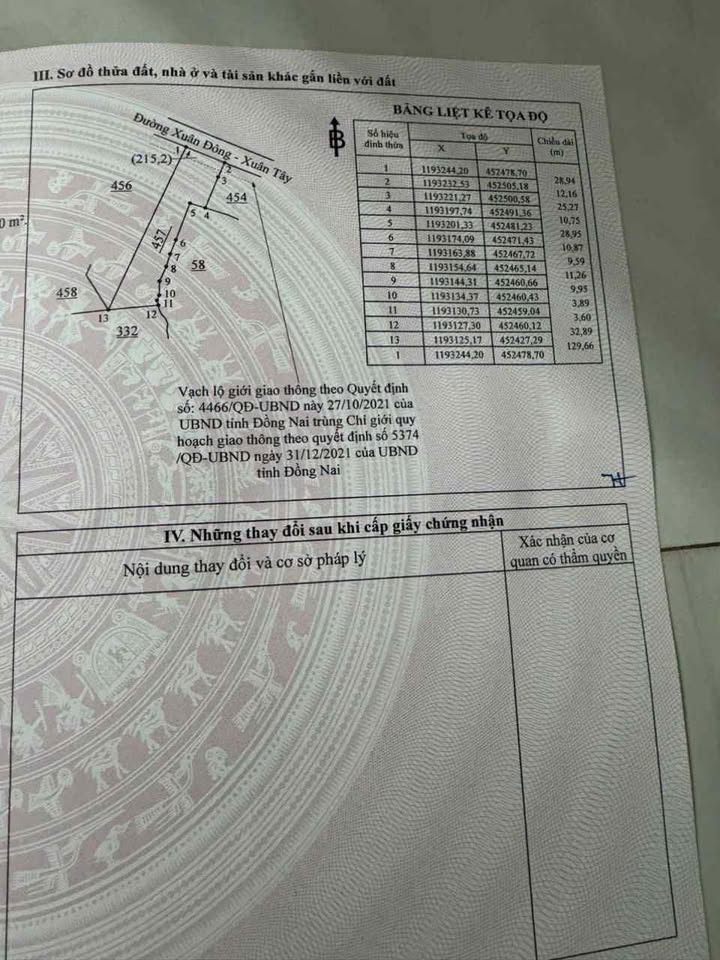 Đất nền Cẩm Mỹ Đồng Nai 10800m² - Cần bán gấp, giá tốt!