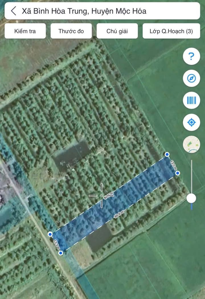 Đất thổ vườn Mộc Hóa 1.256m² giá chỉ 270 triệu - Cơ hội đầu tư hấp dẫn!