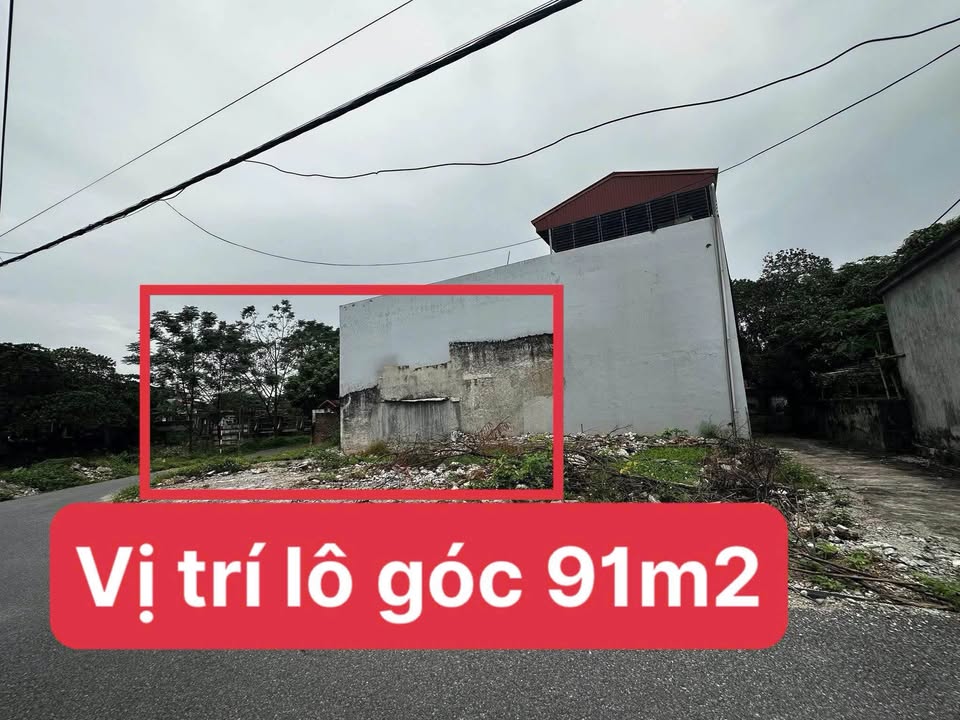 Đất nền lô góc Yên Nam, Duy Tiên 91m² giá 2 tỷ - Đầu tư sinh lời hấp dẫn!