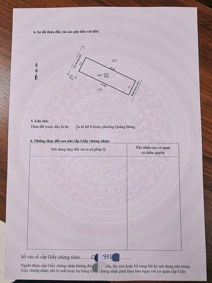 Lô đất đẹp trục chính Thanh Chương, Quảng Đông, 98m² - Cơ hội đầu tư tuyệt vời!