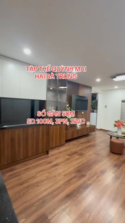 Căn hộ Tập thể Quỳnh Mai, Hai Bà Trưng 47m² giá 500 triệu - Sẵn sàng vào ở!
