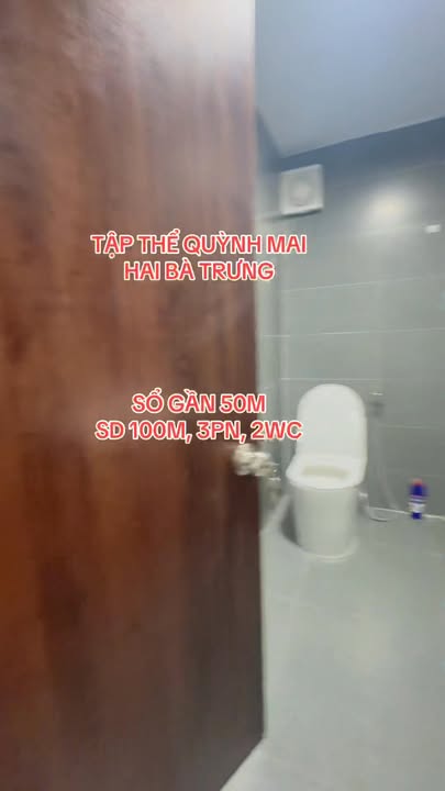 Căn hộ Tập thể Quỳnh Mai, Hai Bà Trưng 90m² giá chỉ 500 triệu - Nhà đẹp, thoáng đãng!