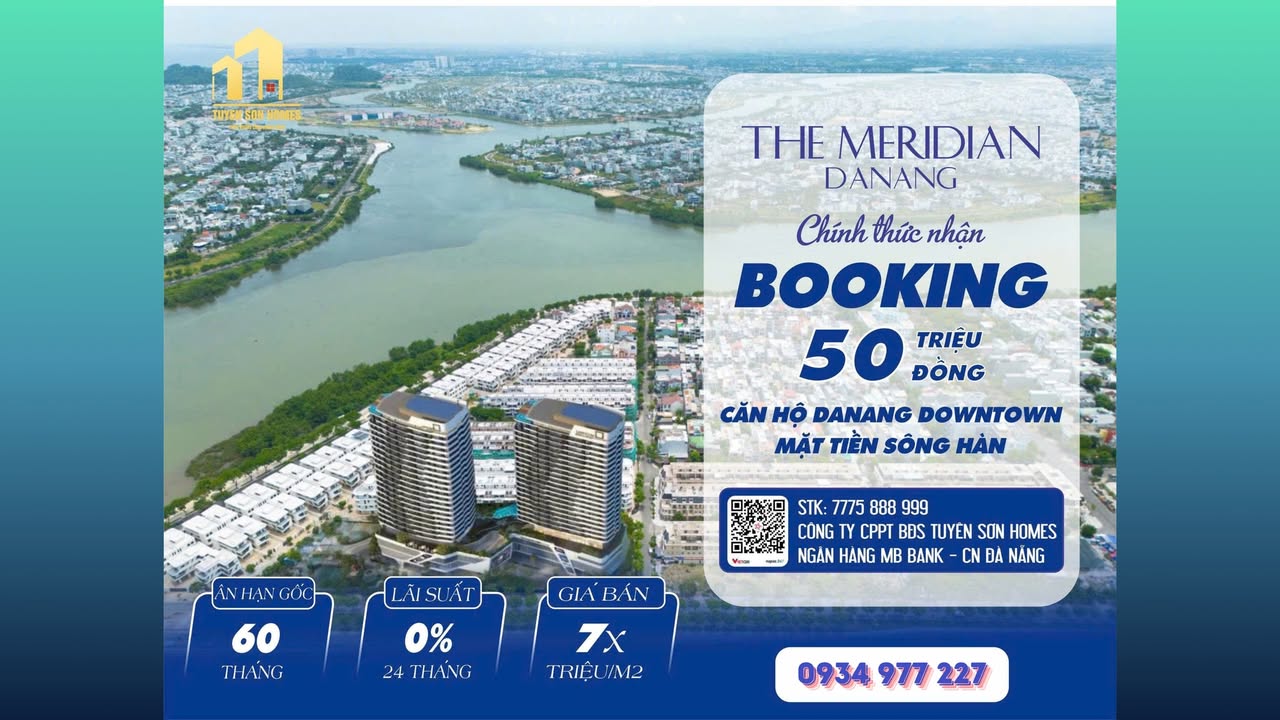 Căn hộ The Meridian Đà Nẵng 7008m² giá thỏa thuận - Vị trí đắt giá giữa lòng phố