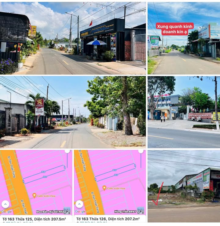 Đất nền Tôn Thất Tùng Đất Đỏ 415m² giá 3 tỷ - Pháp lý rõ ràng, đầy đủ tiện ích!