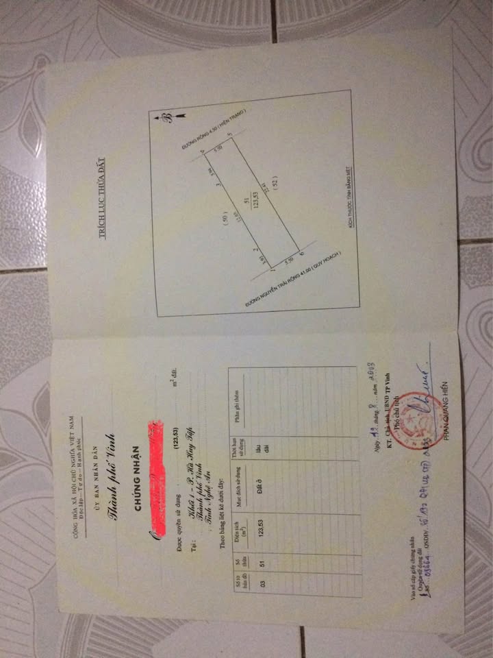 Nhà cấp 4 đường Nguyễn Trãi, TP Vinh 123m² giá 11 tỷ - Kinh doanh sầm uất!