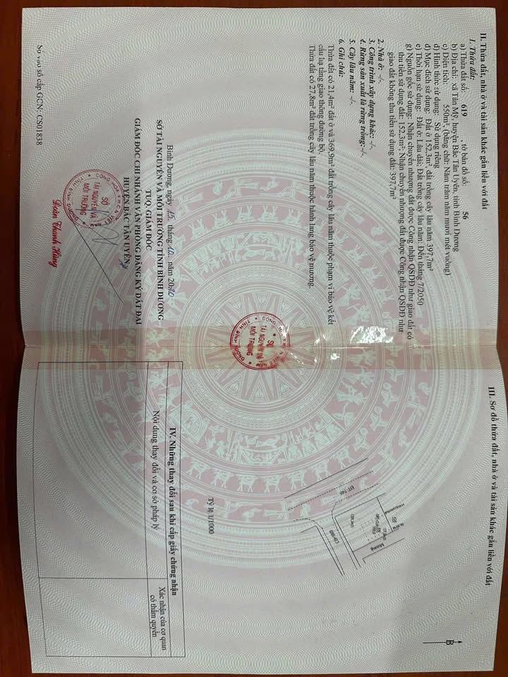 Đất mặt tiền ĐT 746, Bình Mỹ, Bắc Tân Uyên 550m² giá 5.35 tỷ - Đầu tư sinh lời tốt!