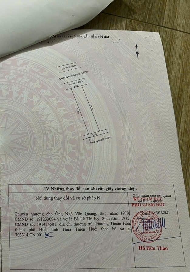 Đất nền Hòa Ninh Đà Nẵng 107,5m² - Giá tốt chính chủ bán gấp!