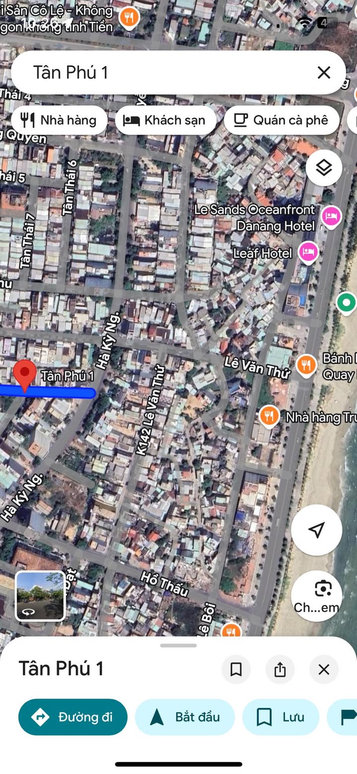 Nhà mặt tiền Tân Phú 1 Đà Nẵng 90m² giá 10 tỷ - Gần bãi biển Mân Thái!