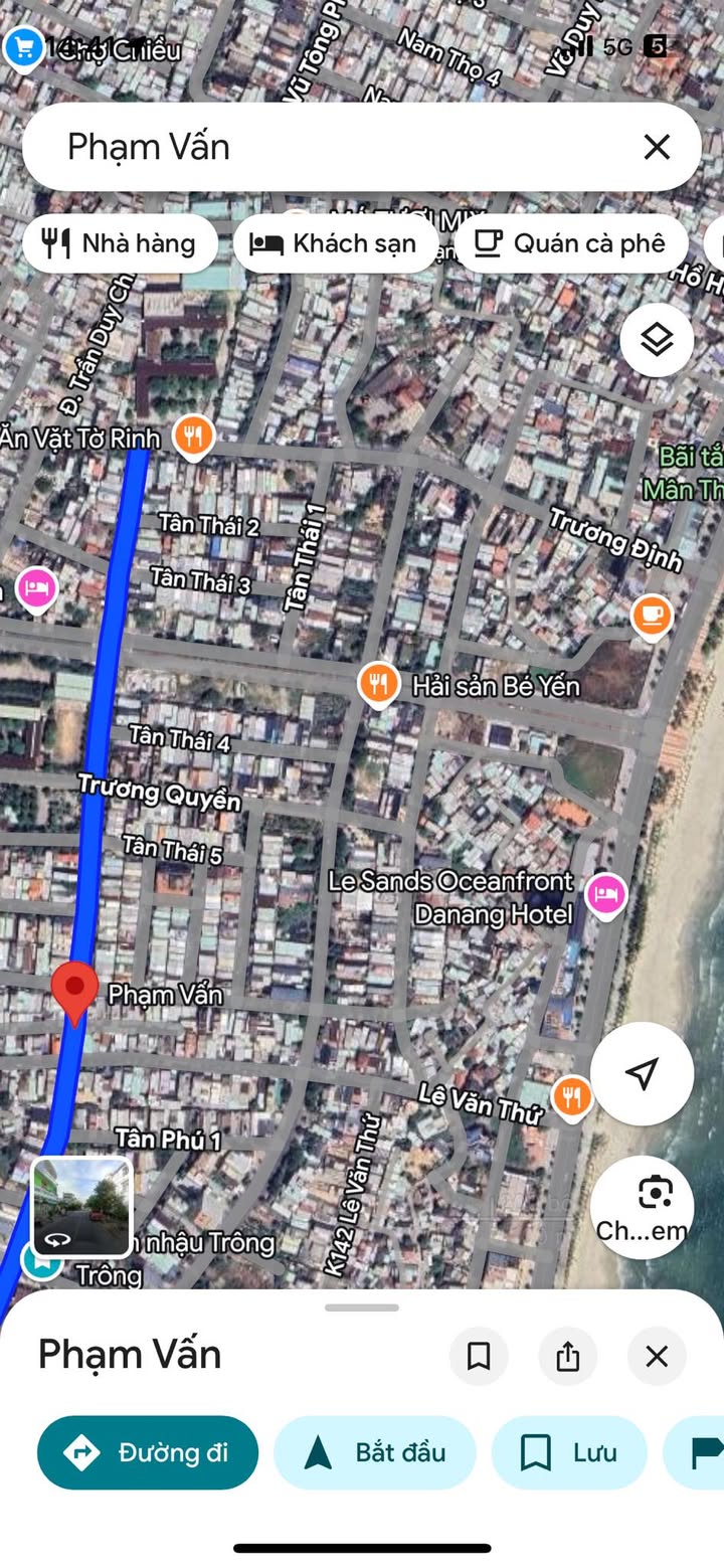 Mặt tiền 7.5m Phạm Vấn, Đà Nẵng 100m² giá 12 tỷ - Gần biển Mân Thái!