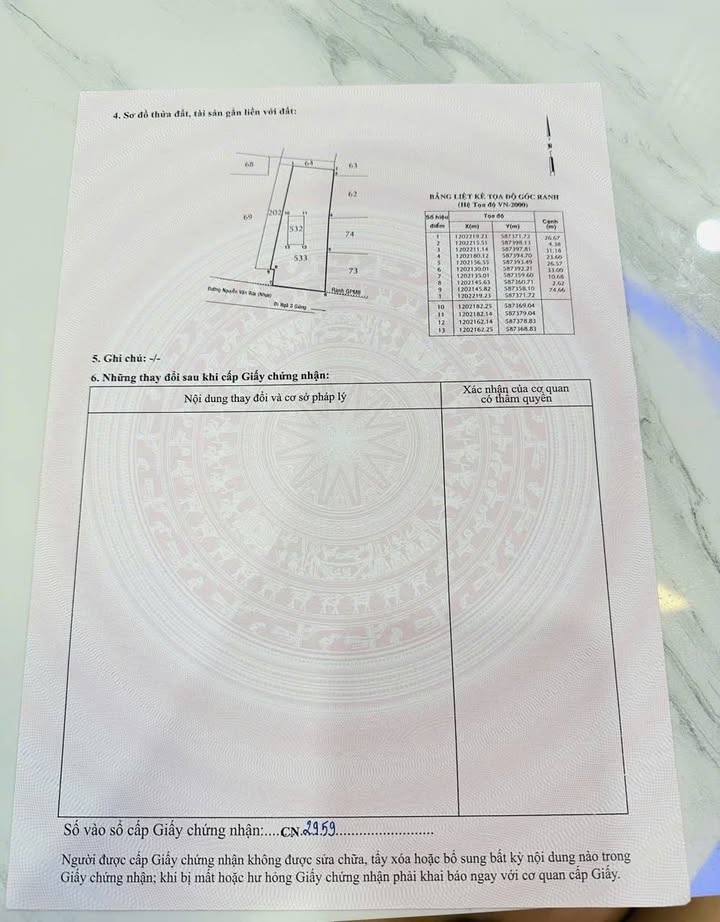 Đất mặt tiền đường Nguyễn Văn Bứa, Hóc Môn 2.617m² giá 31.4 tỷ - Cơ hội đầu tư hấp dẫn!