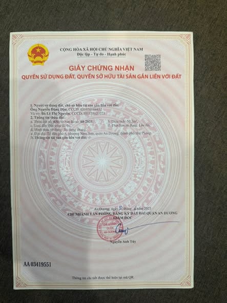 Đất lô góc 50m² tại Bắc Sơn, Kiến An - Chỉ 1.5 tỷ - Đường thông kinh doanh lý tưởng!