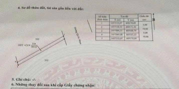 Lô đất Quốc Lộ 14, Thị Trấn Ea Drang, 385m² giá 1.5 tỷ - Vị trí đẹp kinh doanh!