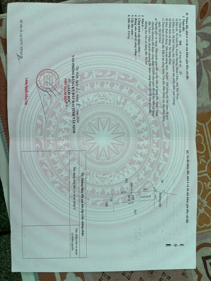 Đất thổ cư Suối Đá Dương Minh Châu 50m² giá chỉ 220 triệu - Cơ hội đầu tư hấp dẫn!