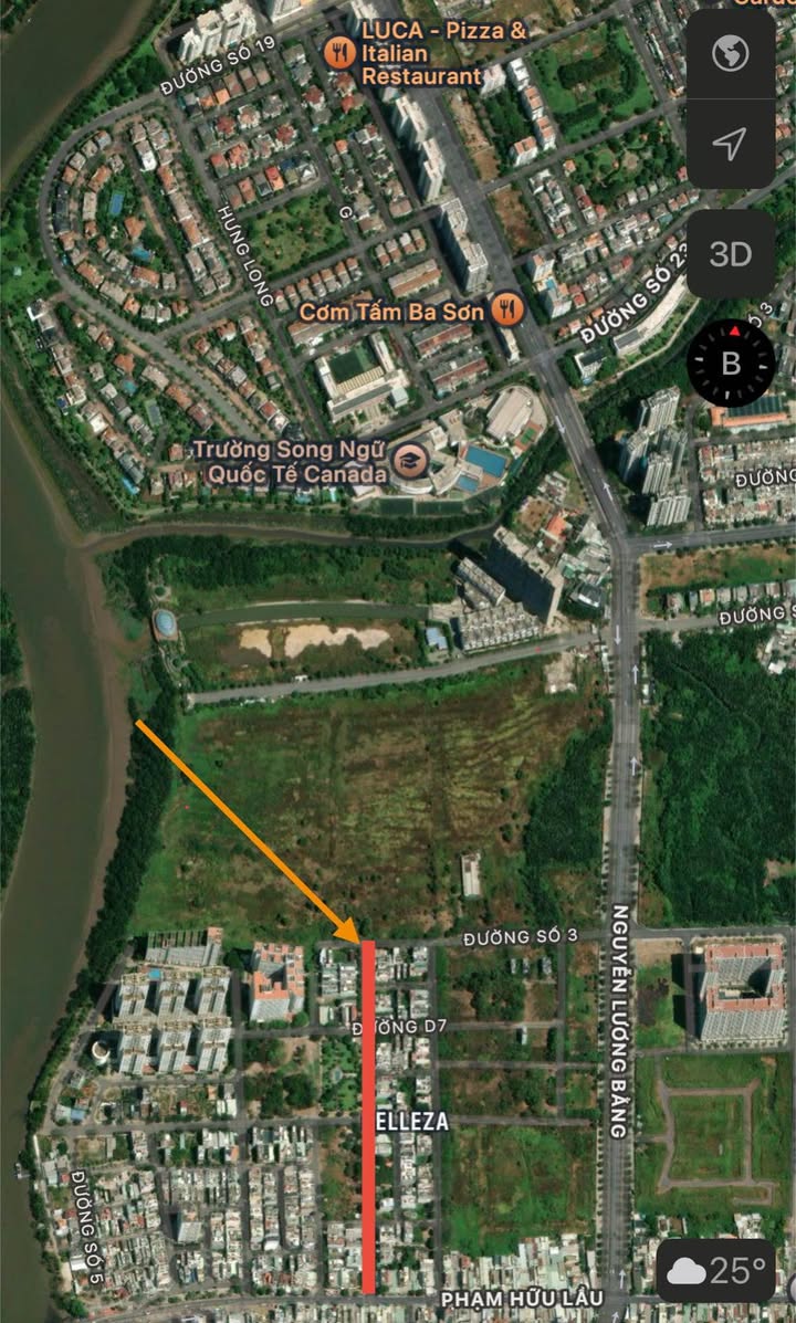 Nhà phố mặt tiền đường Số 1, Phú Mỹ, 96m² giá 14 tỷ - Thiết kế hiện đại, sẵn sàng vào ở!