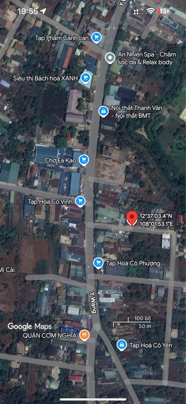 Đất hẻm cấp 1 Ywang, phường Ea Kao, 330m² giá 1.45 tỷ - Vị trí đẹp gần chợ!