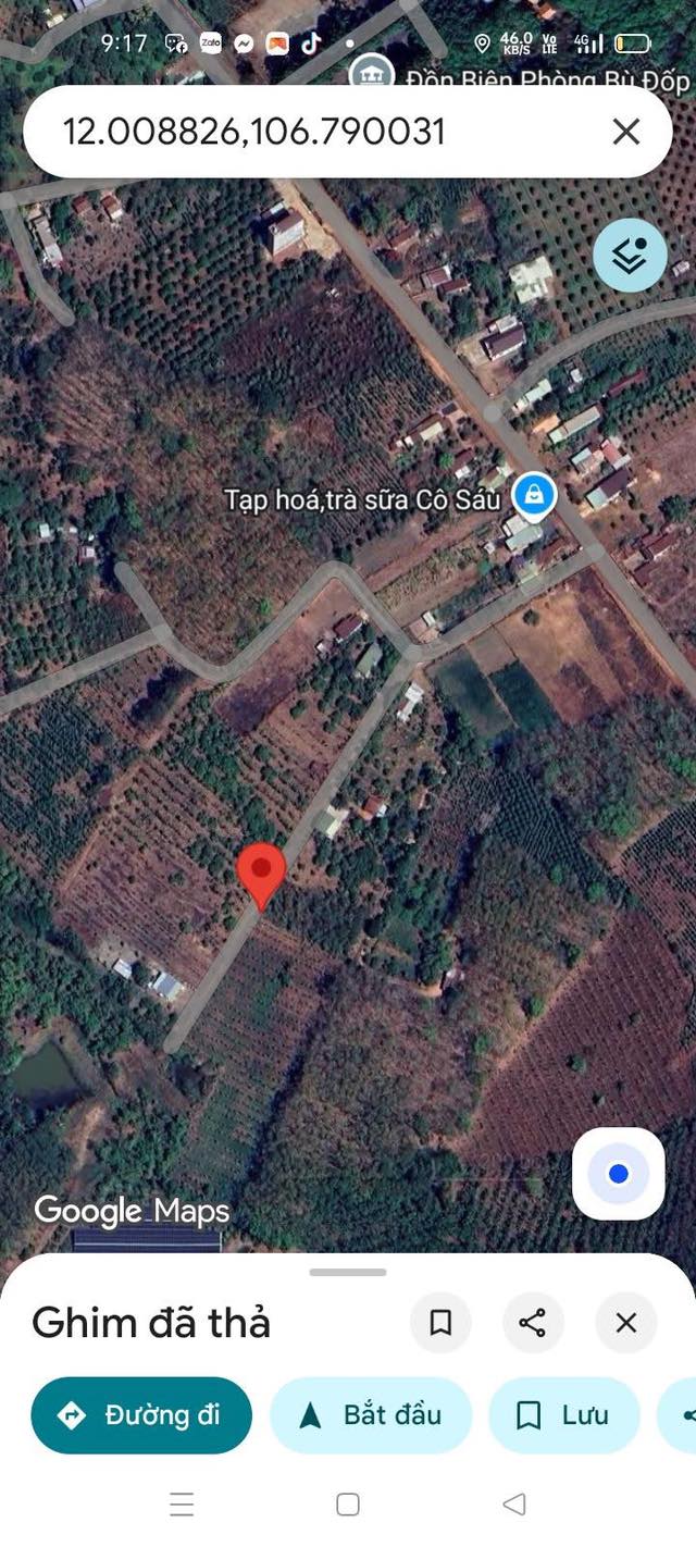 Đất thổ cư Thiện Hưng, Bù Đốp 590m² chỉ 260 triệu - Cơ hội đầu tư tuyệt vời!