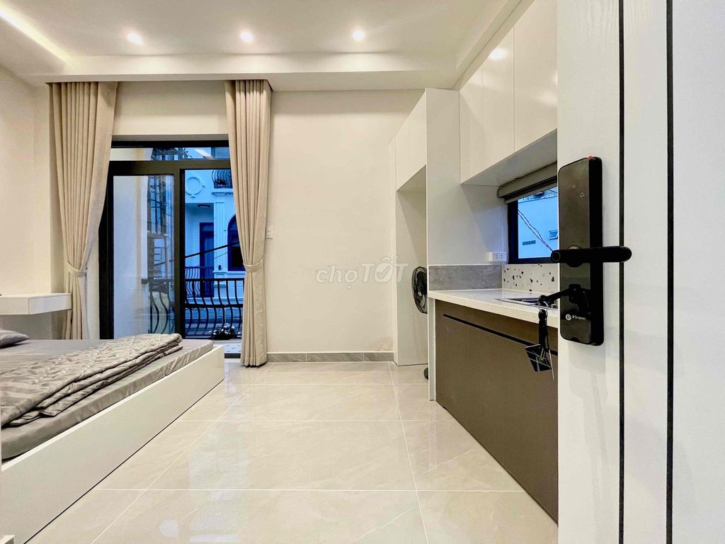 Căn hộ Studio Nguyễn Thái Sơn 30m² giá 6.3 triệu - Full nội thất mới hoàn thiện!