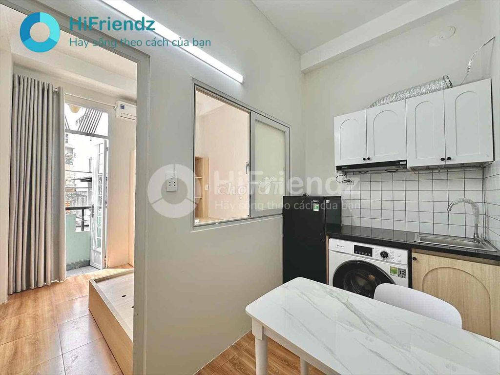 Phòng cho thuê Lê Quang Định, Bình Thạnh 45m² giá 7.5 triệu - Nhà mới, đầy đủ nội thất!