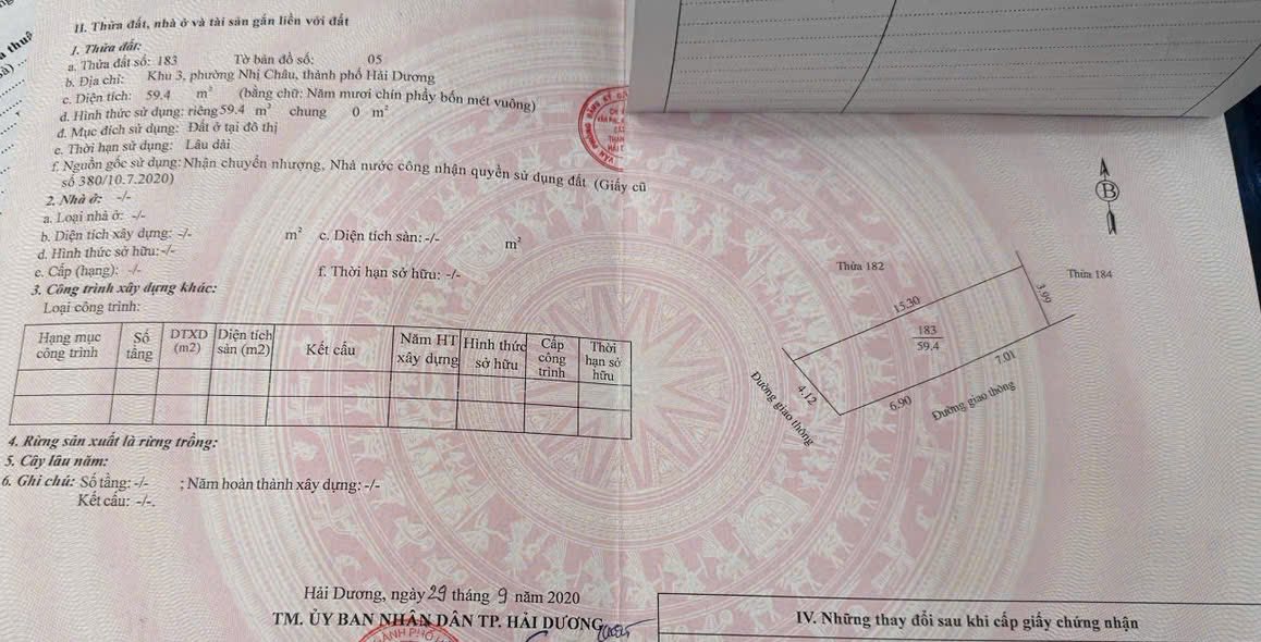 Đất nền lô góc Nhị Châu, Hải Dương 60m² giá 1.2 tỷ - Đầu tư sinh lời ngay!