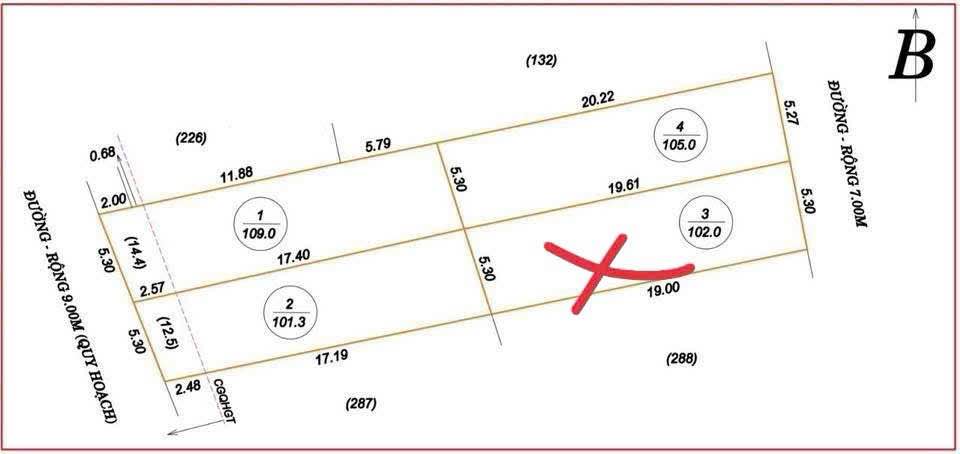 Đất nền Nghi Liên 105m² giá 3.05 tỷ - Vị trí trung tâm, tiện ích đầy đủ!