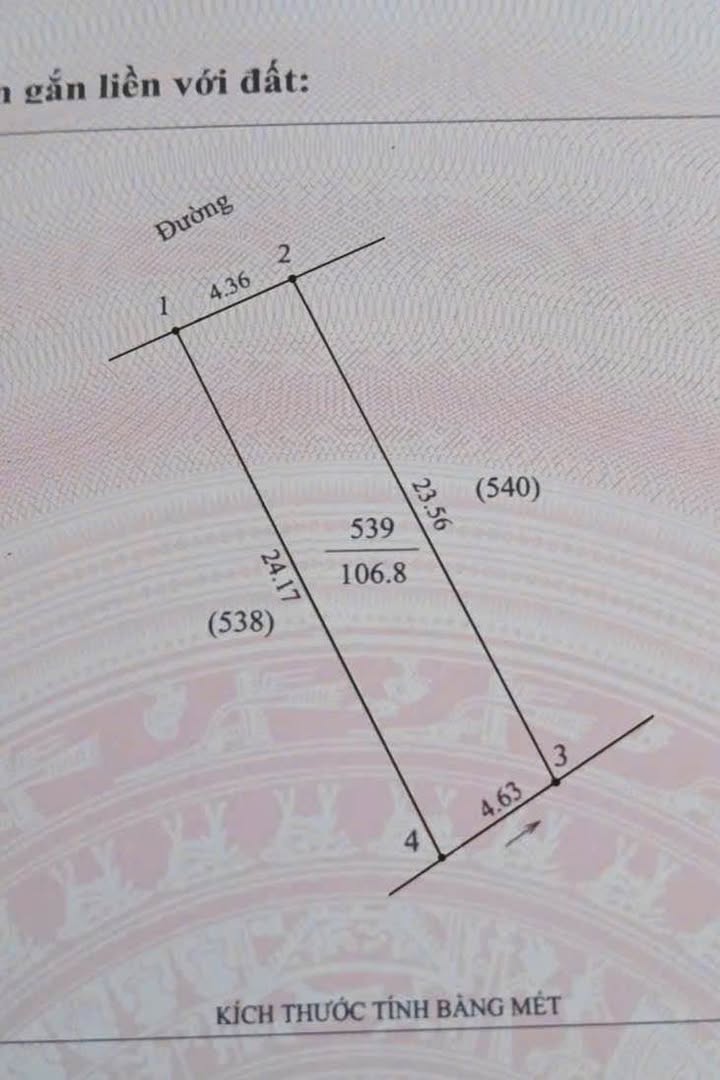 Lô đất thổ cư 106.8m² tại ngõ 31 Hoàng Tá Thốn, Vinh - Giá chỉ 2.6 tỷ!