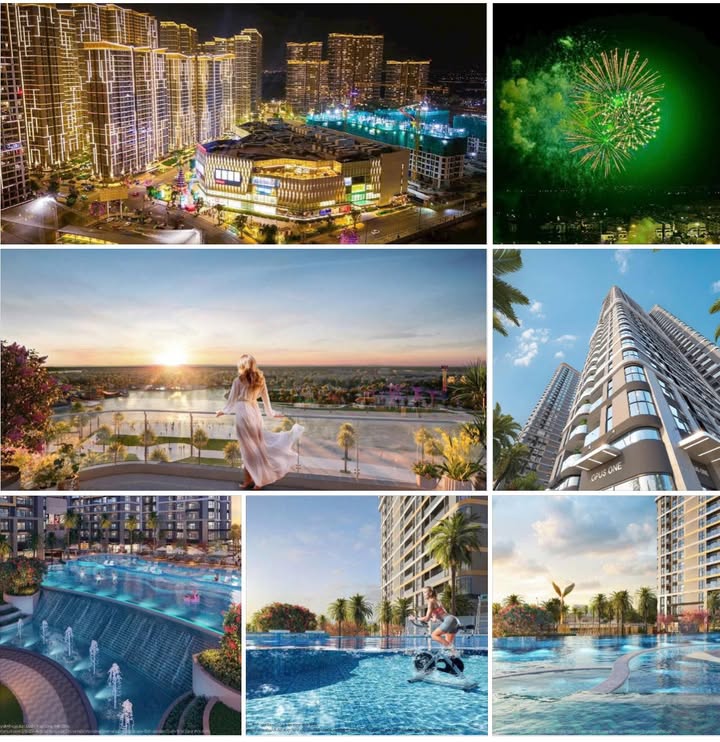 Căn hộ Opus One Thủ Đức 58m² giá 5.32 tỷ - View hồ bơi thác nước tuyệt đẹp!