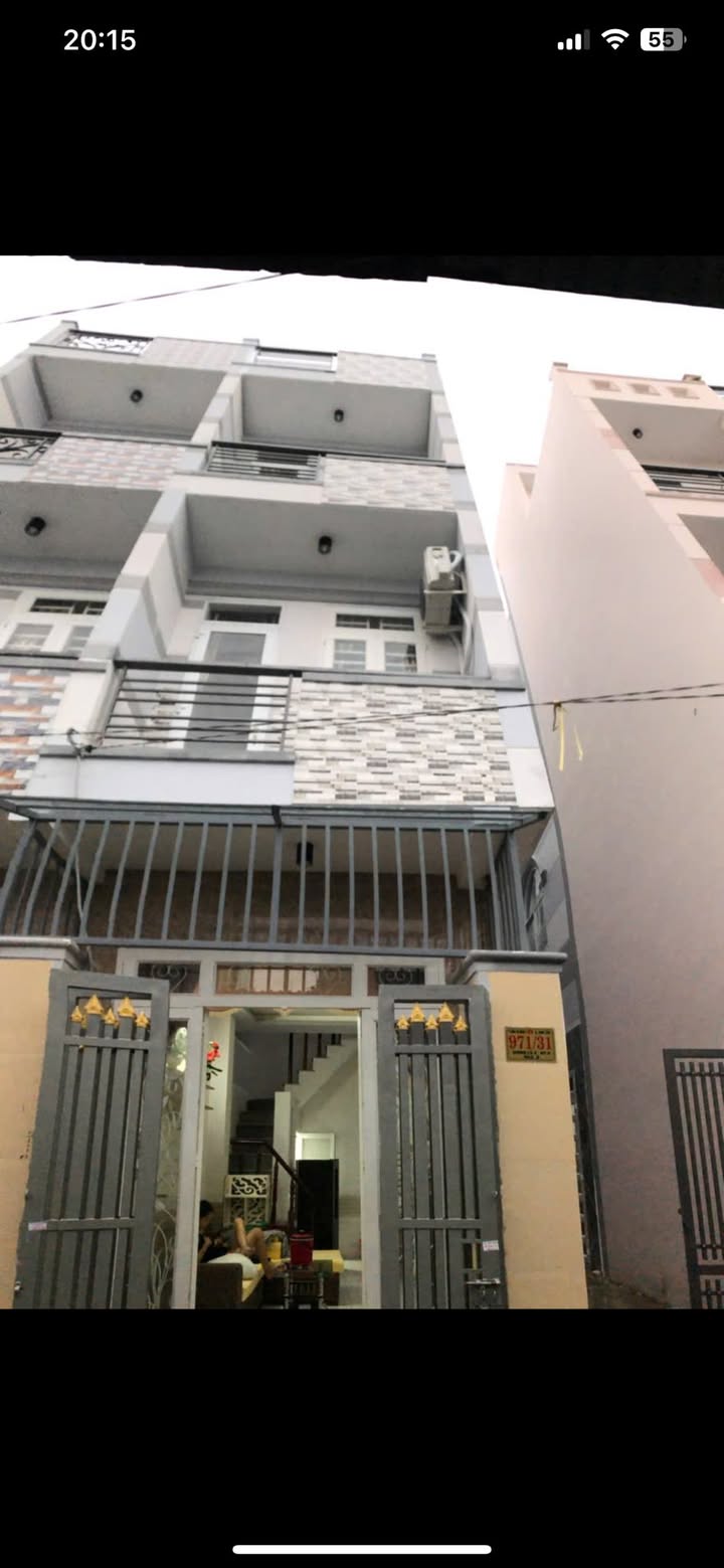 Nhà 4 Tầng Hương Lộ 2, Bình Tân 27m² giá 2.5 Tỷ - Sẵn Sàng Vào Ở!