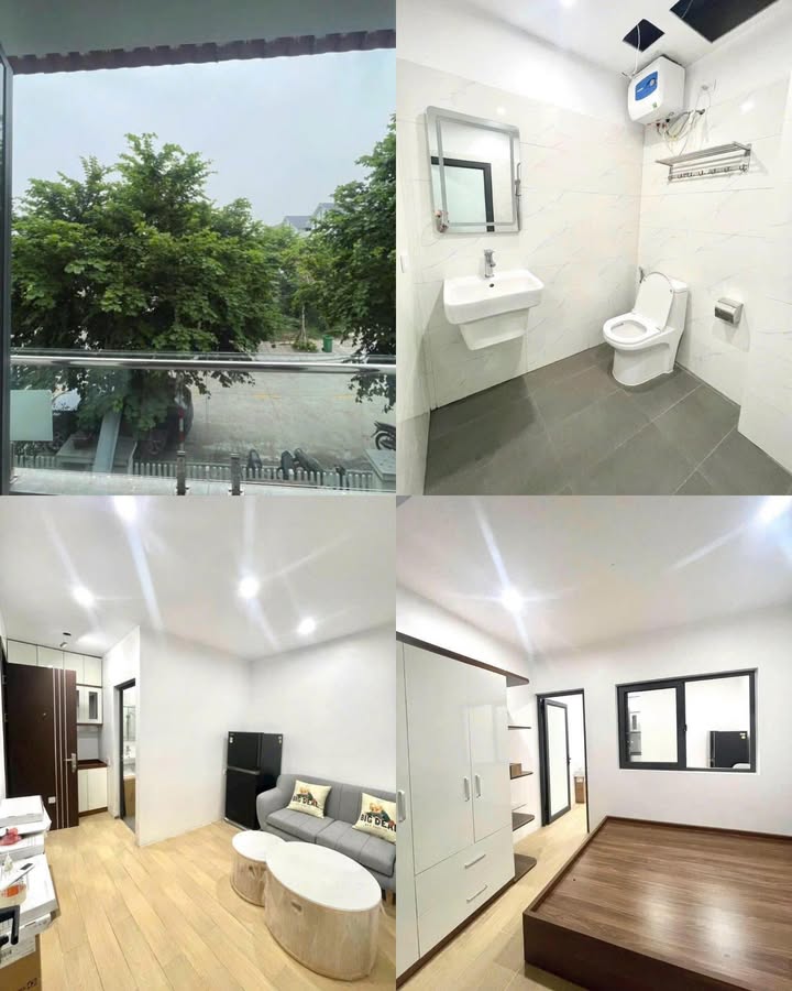 Cho thuê phòng STUDIO 1N1K Dương Nội giá 4.8 triệu - Nội thất đầy đủ, ô tô để miễn phí!