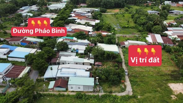 Đất thổ cư Gò Dầu 185m² giá 600 triệu - Nằm ngay khu dân cư đông đúc!