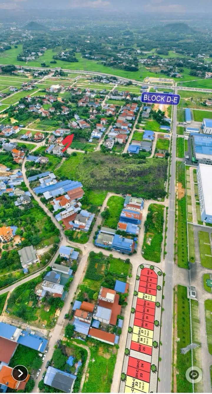 Đất nền Hồng Tiến Phổ Yên 100m² giá 1 tỷ - Cơ hội đầu tư hấp dẫn!