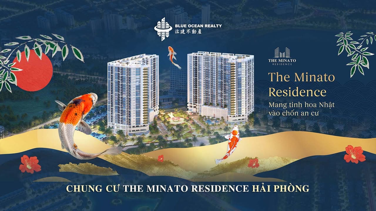 Căn hộ The Minato Hải Phòng 120m² giá 6 tỷ - Căn góc view đẹp, không gian sống lý tưởng!