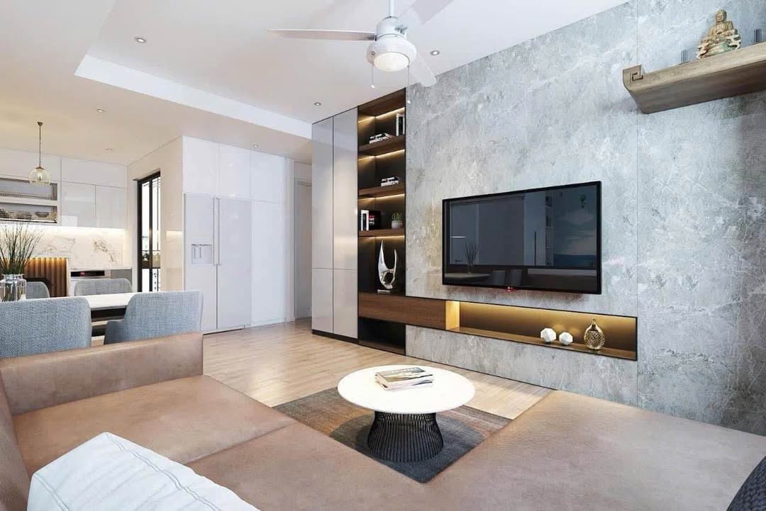 Căn hộ 3 ngủ K35 Tân Mai 122m² - Nhà đẹp, chỉ việc vào ở!