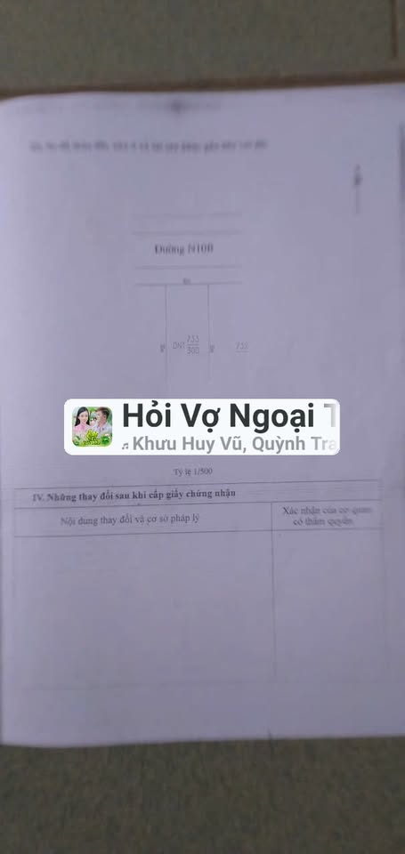 Đất nền 300m² Vĩnh Tân - Sổ đỏ chính chủ - Giá chỉ 4.9 tỷ!