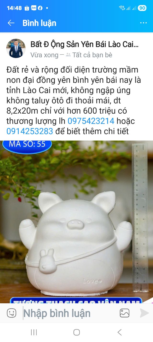 Đất nền Yên Bái 164m² giá chỉ 600 triệu - Chính chủ bán gấp!