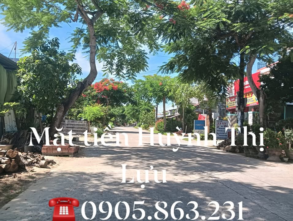 Đất mặt tiền đường Huỳnh Thị Lựu, Cẩm Thanh, 138m² - Vị trí đẹp cho kinh doanh!