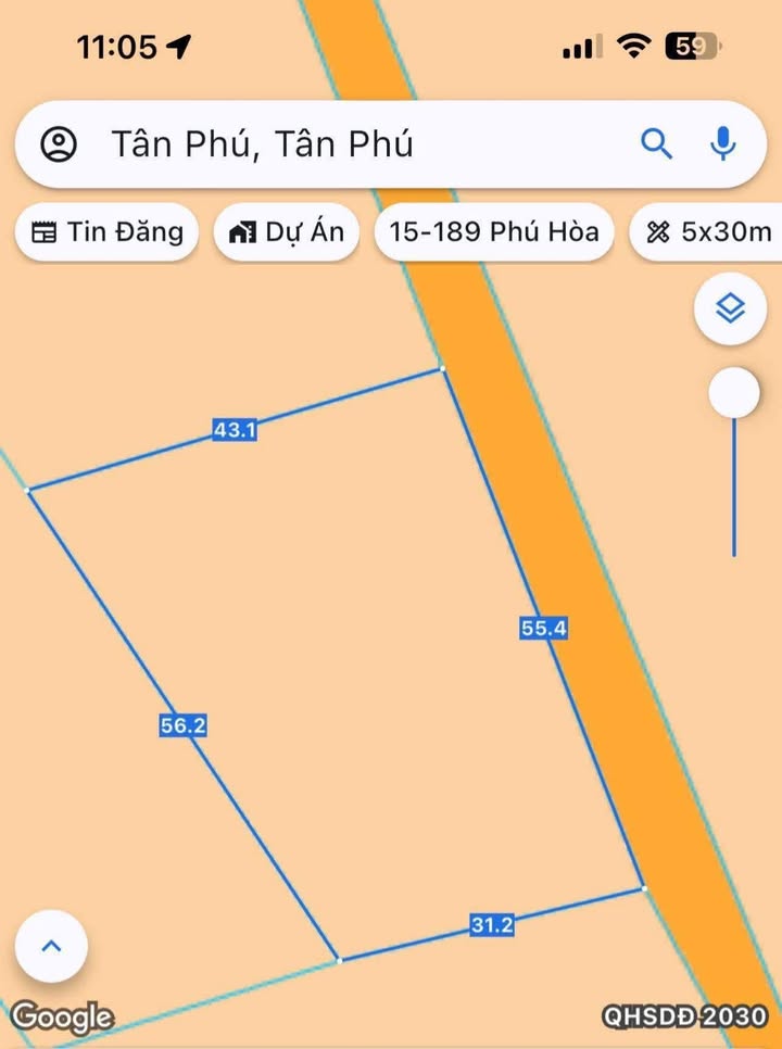Đất nền Tân Phú, Đồng Nai 2 sào giá chỉ 1.55 tỷ - Cơ hội đầu tư tuyệt vời!
