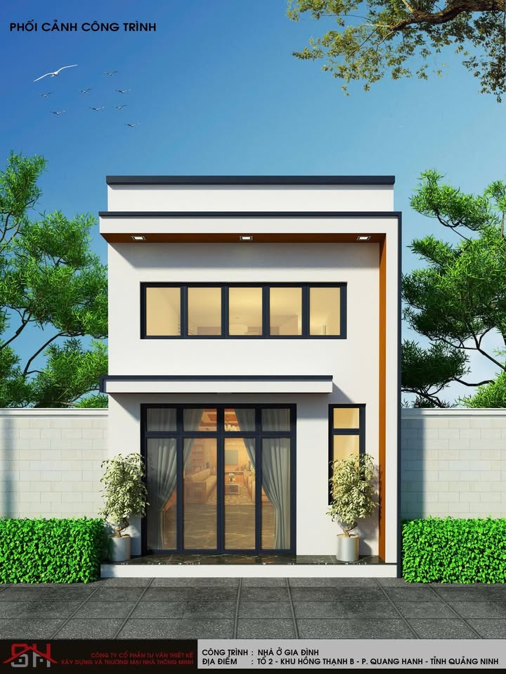 Nhà gác lửng Cẩm Thạch 52m² giá chỉ 1 tỷ - Thiết kế đẹp, chính chủ bán!