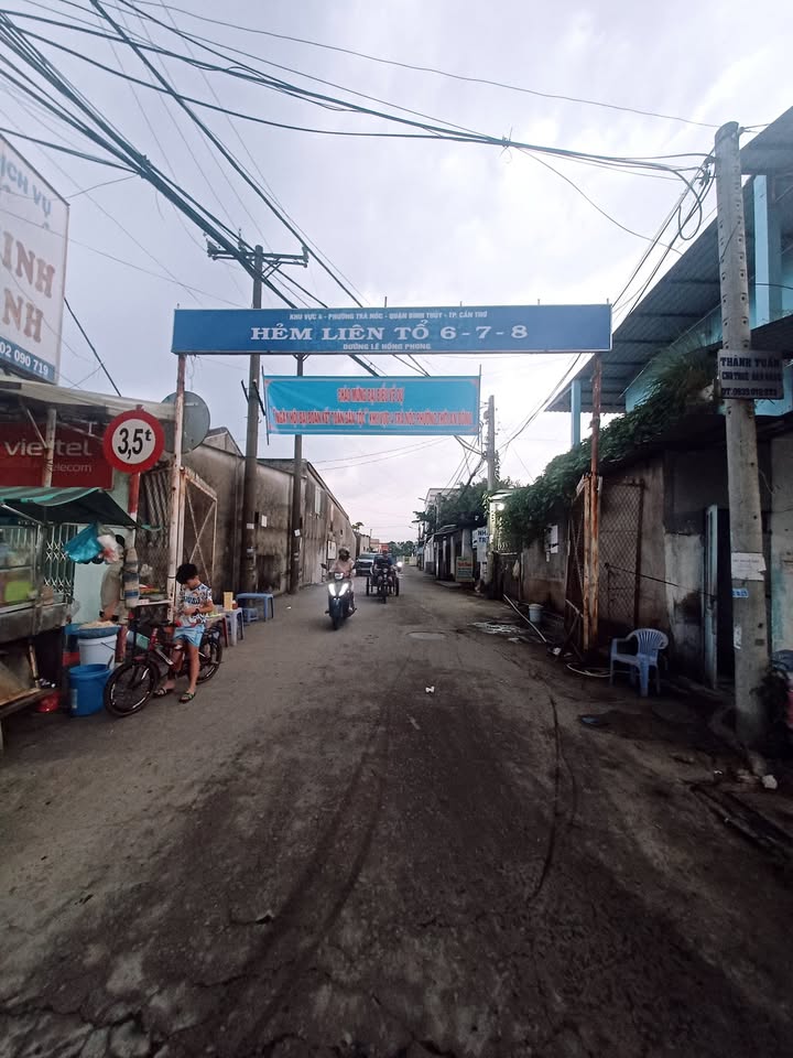 Đất nền Trà Nóc 75m² giá 1.5 tỷ - Tặng nhà cũ hoàn công